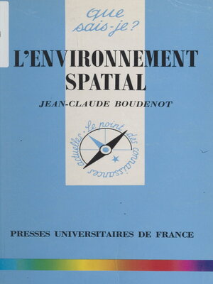 cover image of L'environnement spatial